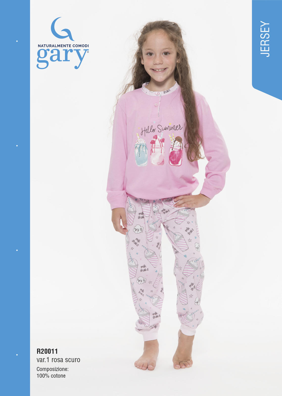 PIGIAMA BAMBINA M/L S20056 GARY | Ingrosso PIGIAMI 0/16 ANNI - 2